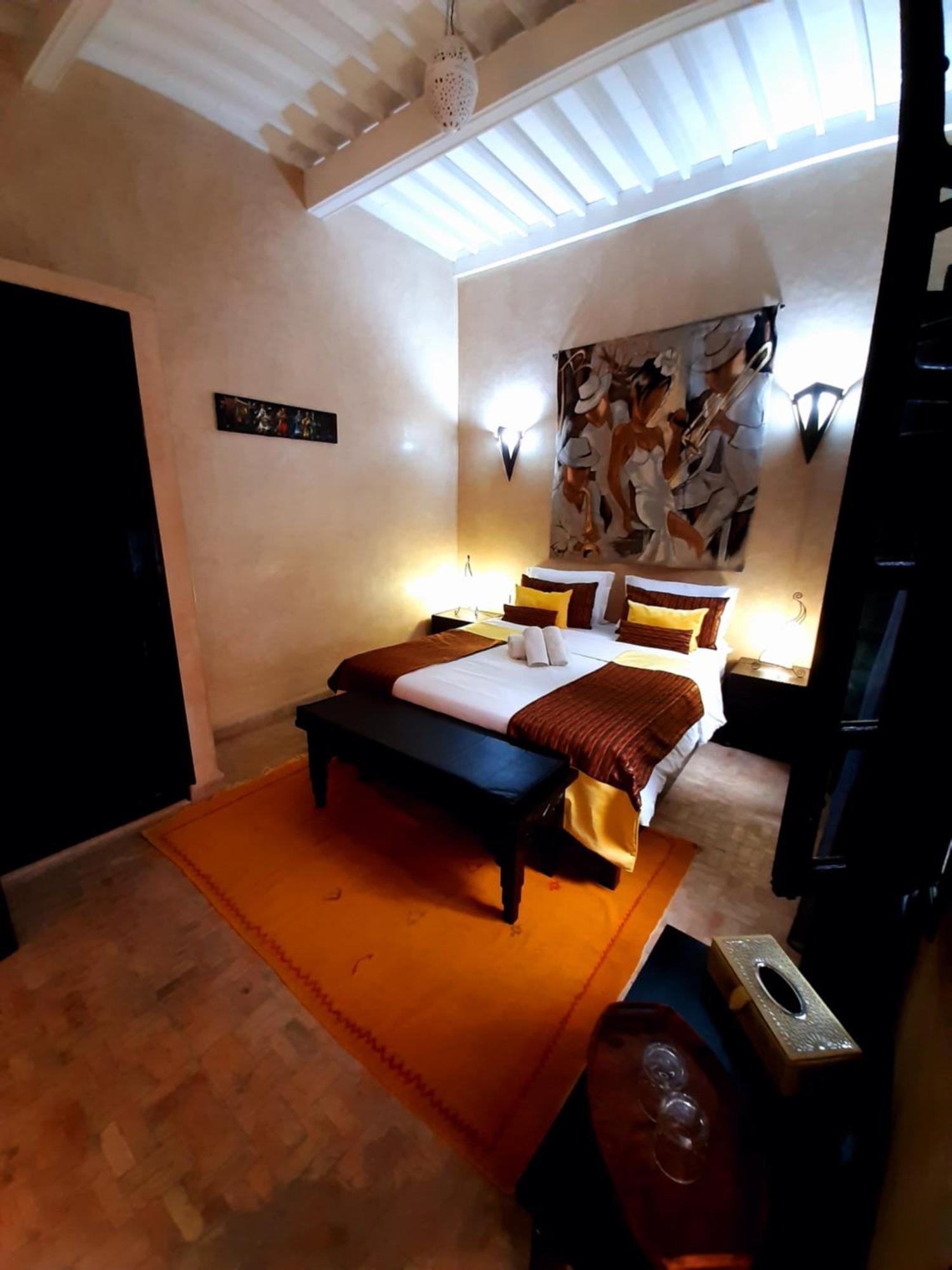 Riad Dar Assalama Terrasse Vue Mer Esauira Habitación foto